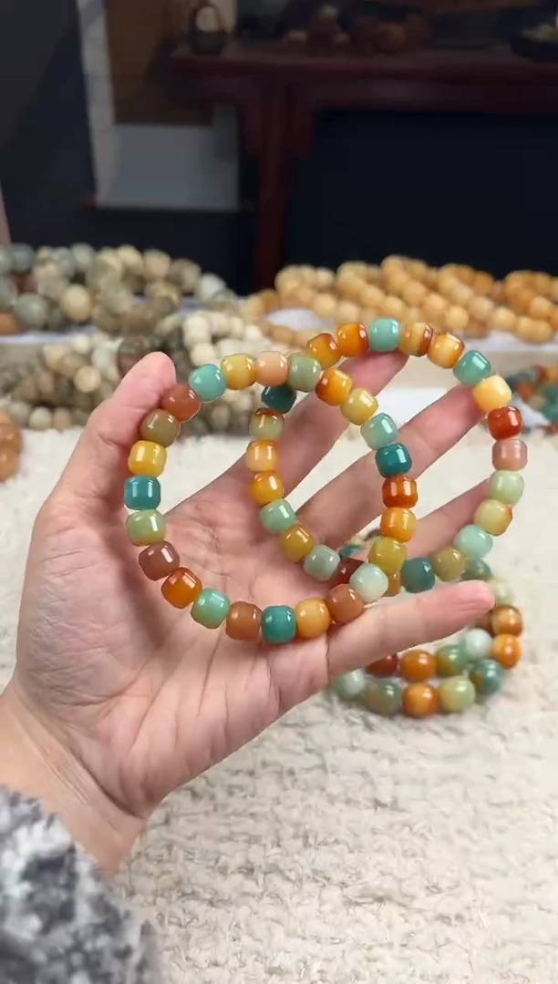 【闪购商品】菩提根/象牙果手串1.0汉堡有色差（106）