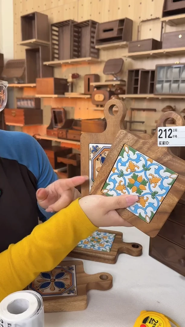 木212小花 风信子 特价实木锅垫