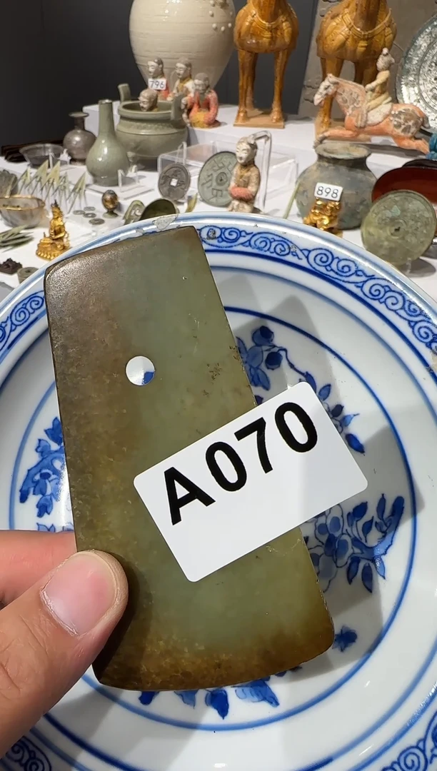 瓷片店铺推荐汝瓷摆件