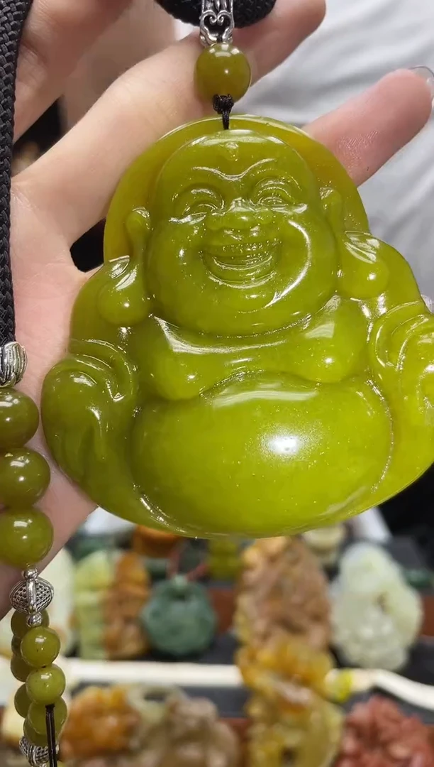 未镶嵌岫玉吊坠多样性发*货拍一发一