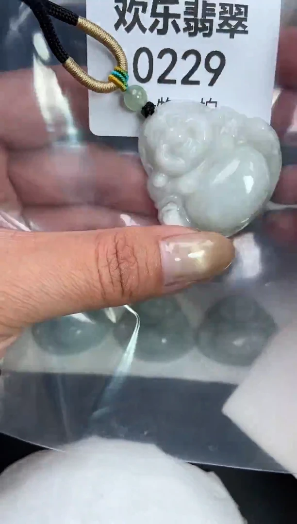 颈饰未镶嵌翡翠缅甸天然翡翠0229