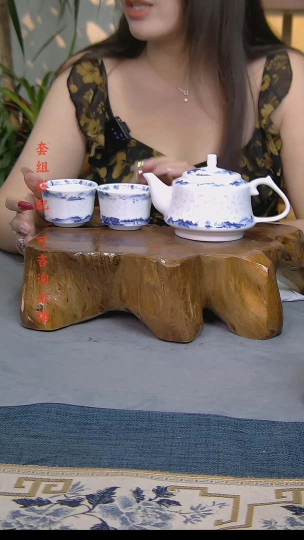 简装家用款3件套 白瓷陶瓷茶具