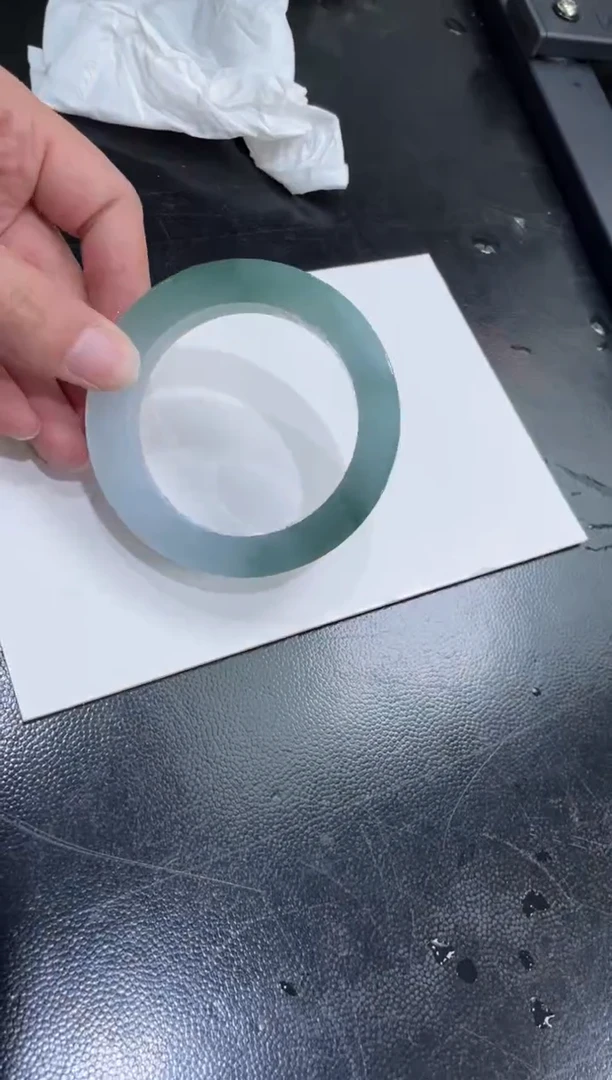 未镶嵌手镯定制翡翠白****?定制手镯WJFC4/DZS