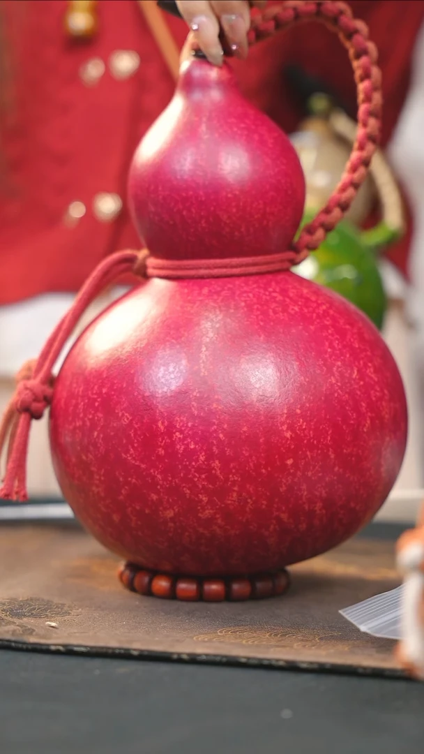 【闪购商品】WB260大漆酒葫芦不包手串及旋转底座