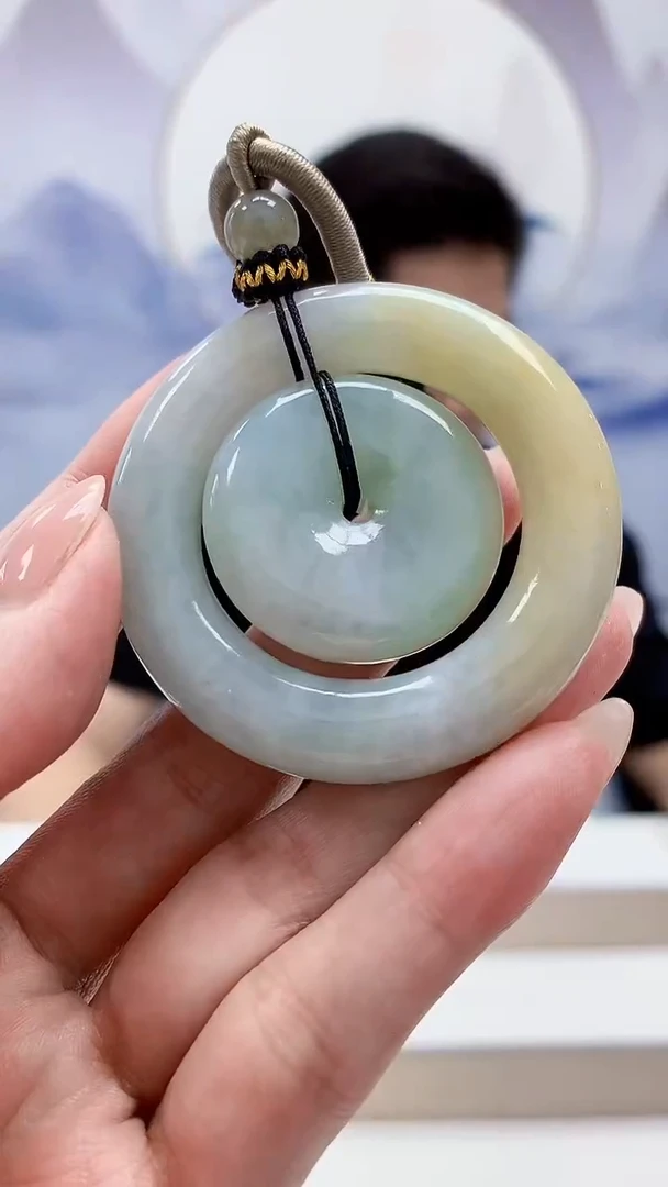 未镶嵌定制翡翠4917MM-毛货挂件96