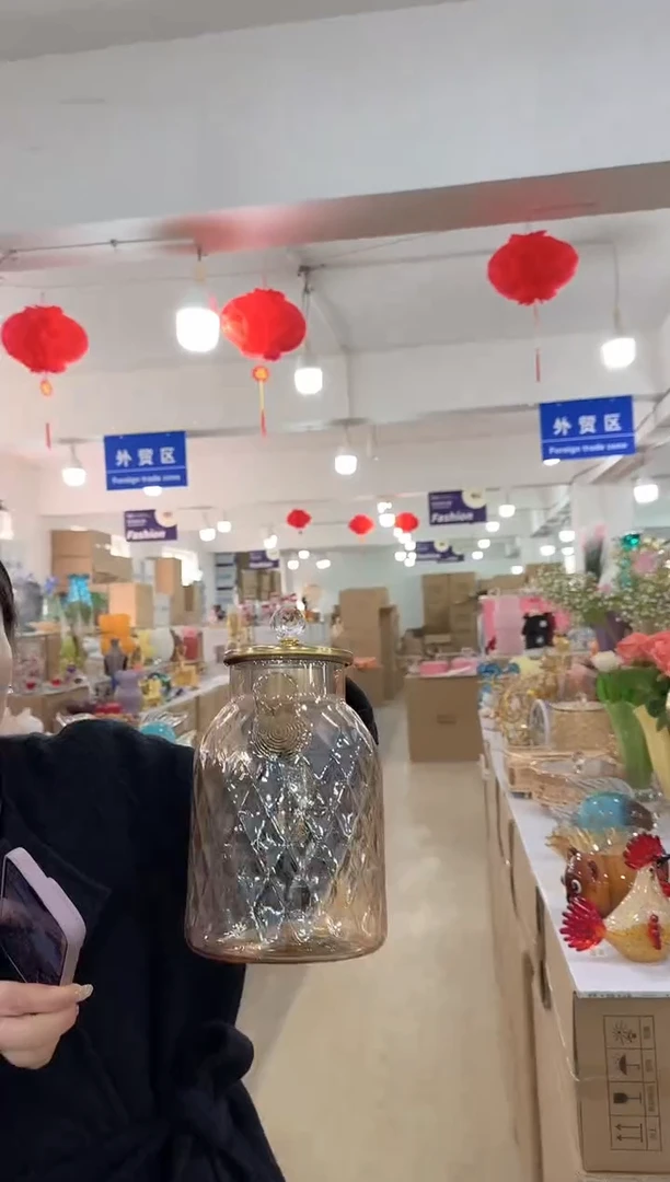 【闪购商品】无铅玻璃美全花器-v-早32