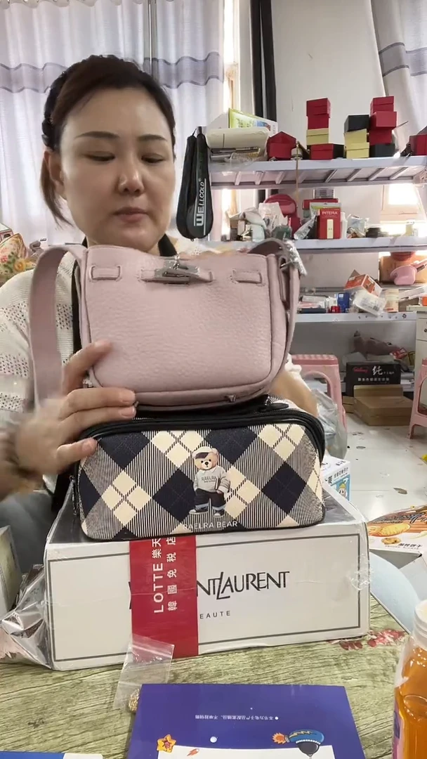 牛剖层皮革琪琪女包店超好看发图片款