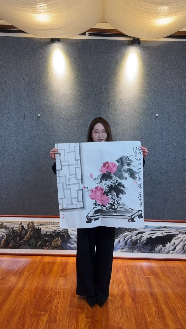 【闪购商品】国画李维忠四尺斗方