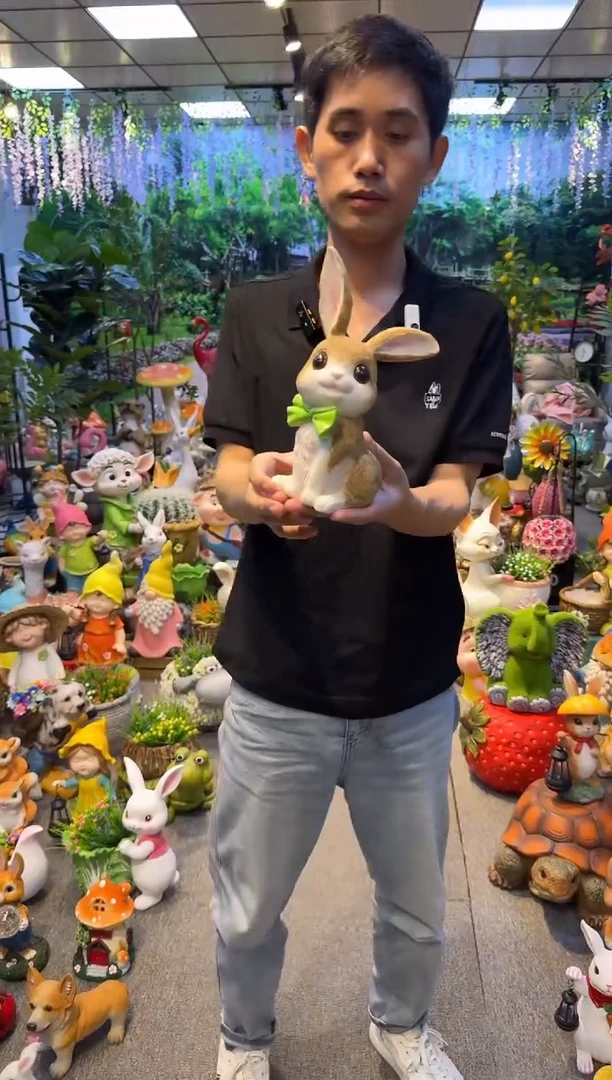 陶瓷花园庭院摆件&00&