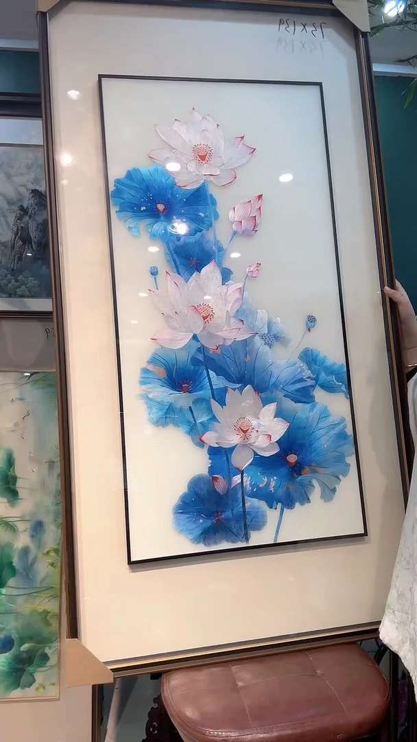 刺绣非遗苏绣手工刺绣装饰画不包邮