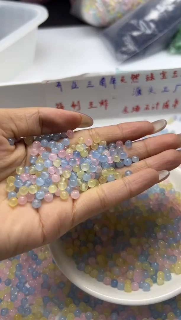 玛瑙/玉髓颈饰未镶嵌w17摩根4mm*108颗