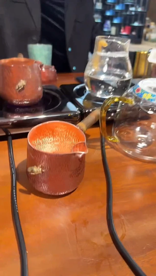 【闪购商品】SJY-一鸣惊人树皮纹煮茶器