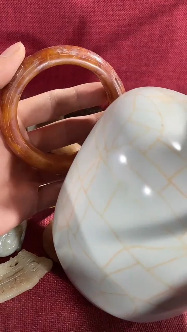 瓷片手工，手绘，瓷器6.3