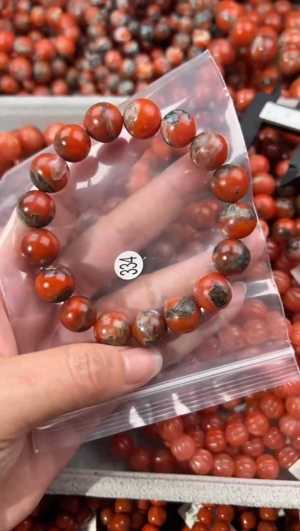 未镶嵌手串南红玛瑙12+