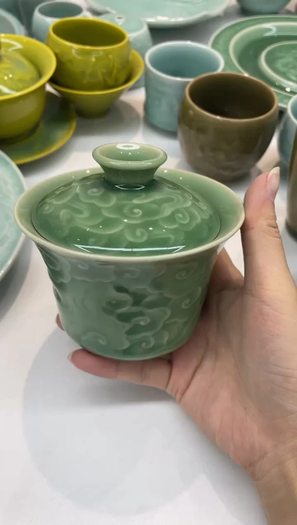 纯手工  慧仙青瓷 龙泉青瓷大促