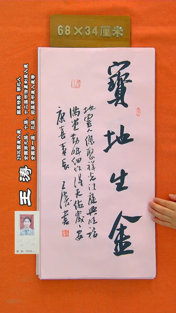 书法373R王涛书法作品