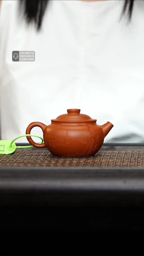 茶壶紫砂紫砂茶壶巨轮钱币