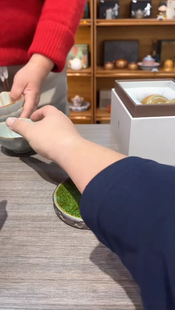 【闪购商品】青六瓣杯茶具茶具