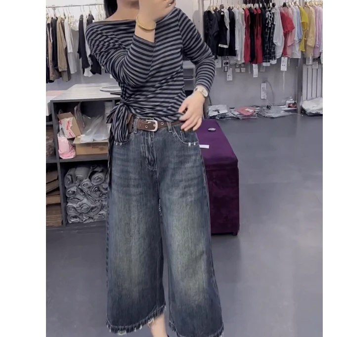 2025夏季时尚潮流百搭精品女装蓝au