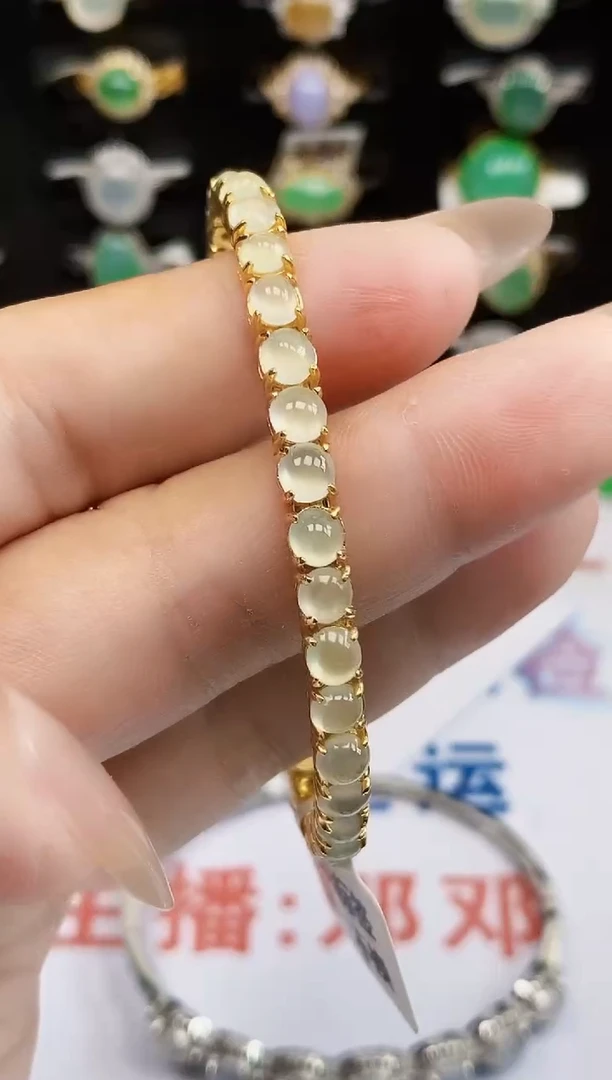 银S925镶嵌戒指翡翠1143