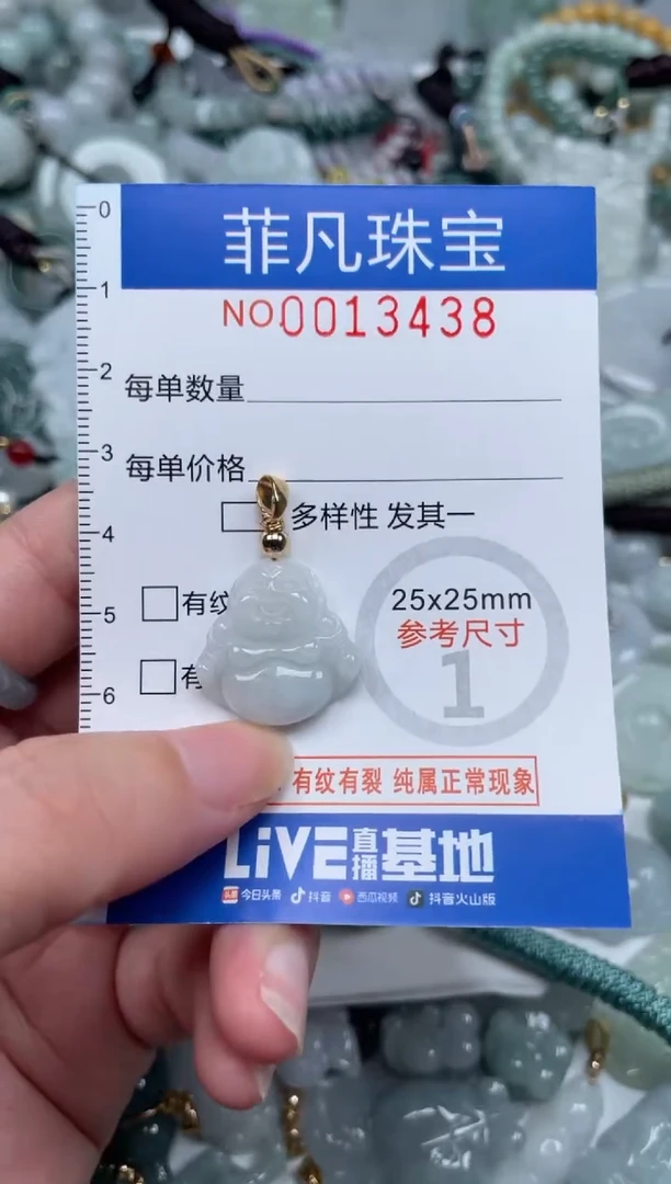 颈饰未镶嵌翡翠13438