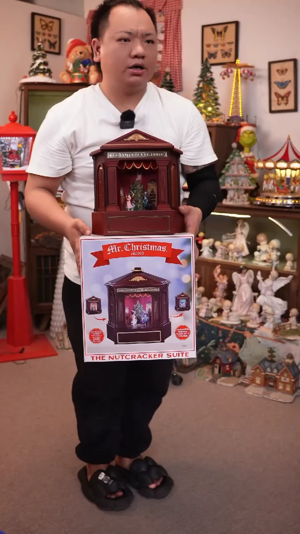 树脂中古摆件八音盒
