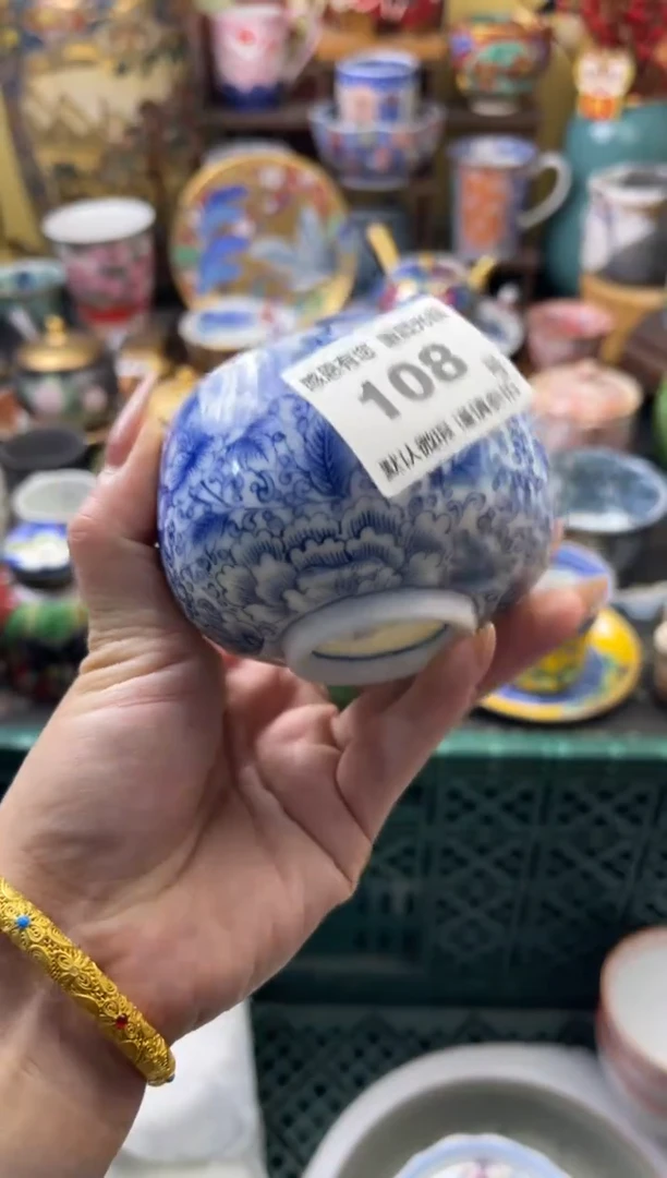 瓷片晴**️108号六六工艺品瓷器