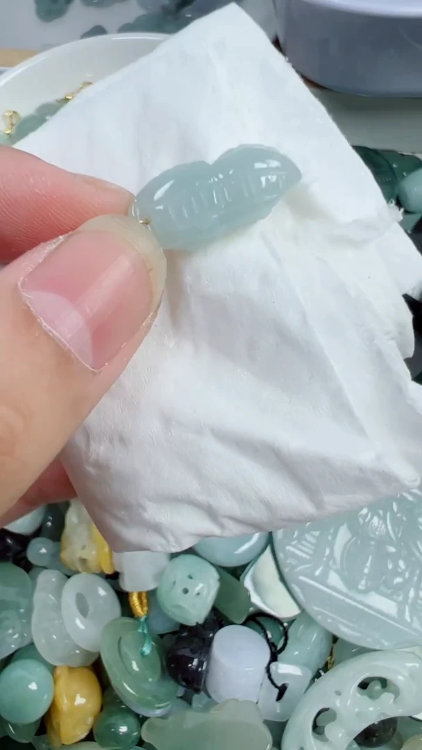 散珠翡翠117号链接，A货翡翠