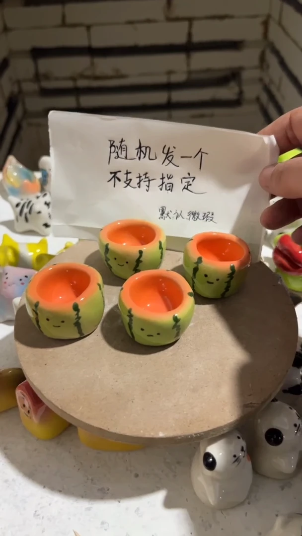 【闪购商品】摆件微瑕手工陶瓷摆件36