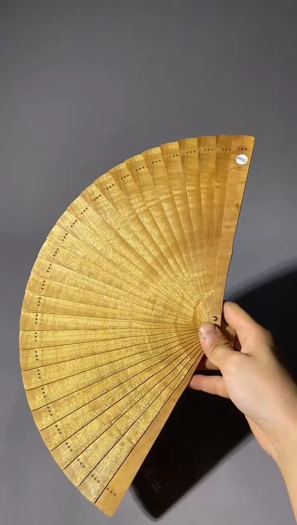 金丝楠895号21cm小叶桢楠扇子