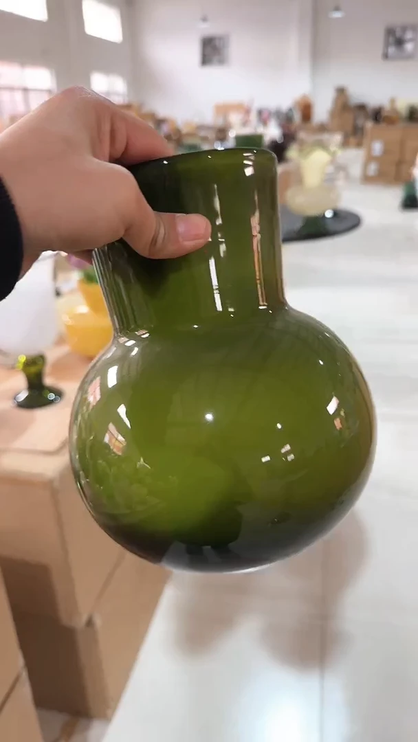 【闪购商品】玻璃万间一等品绿色大肚