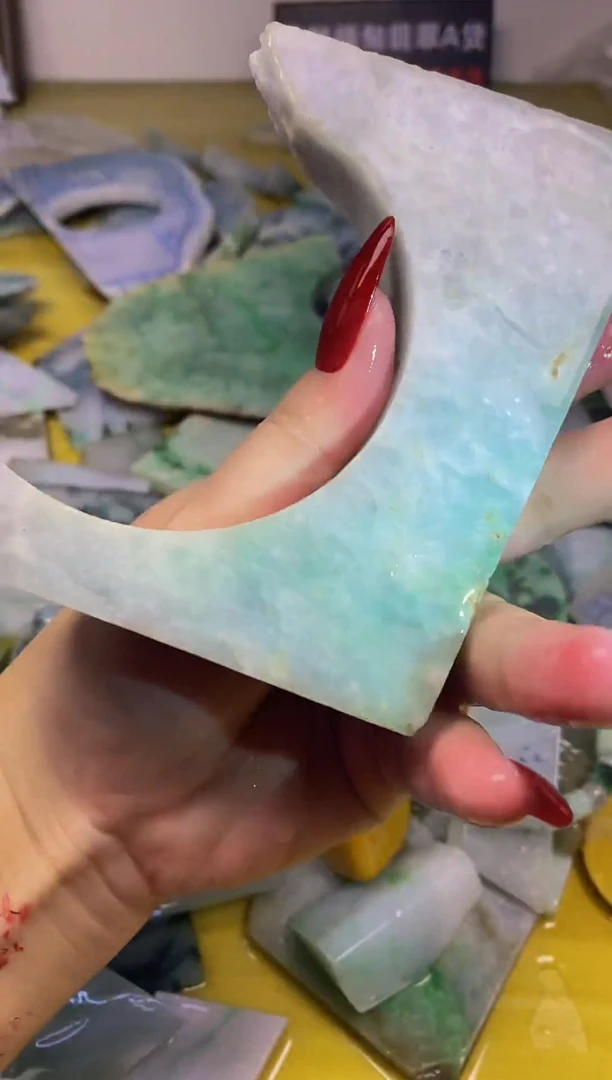 散珠翡翠天然缅甸翡翠A货069