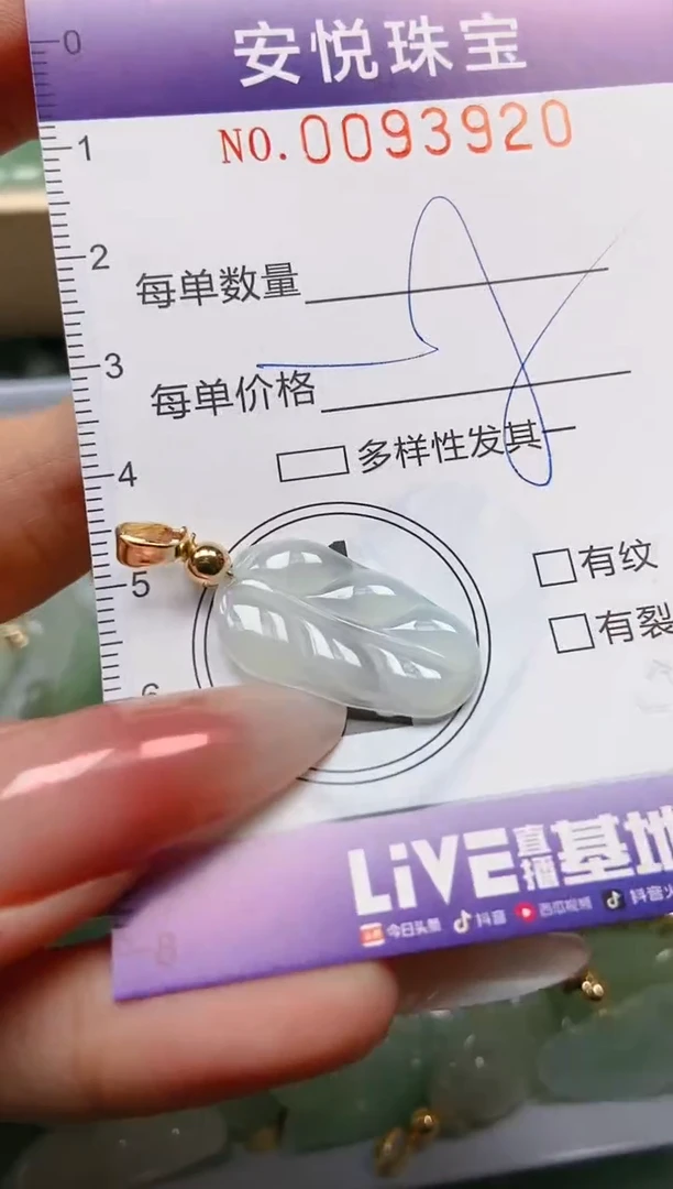 【闪购商品】翡翠颈饰未镶嵌闪购0093920