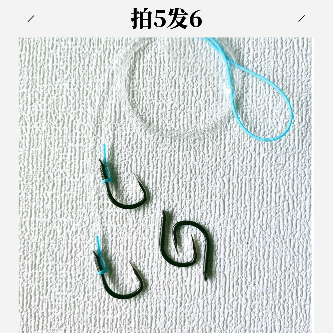 《3副包邮》A50无铅标塘青刃钩巨物子线进口原丝柔软拉力强防护耐磨