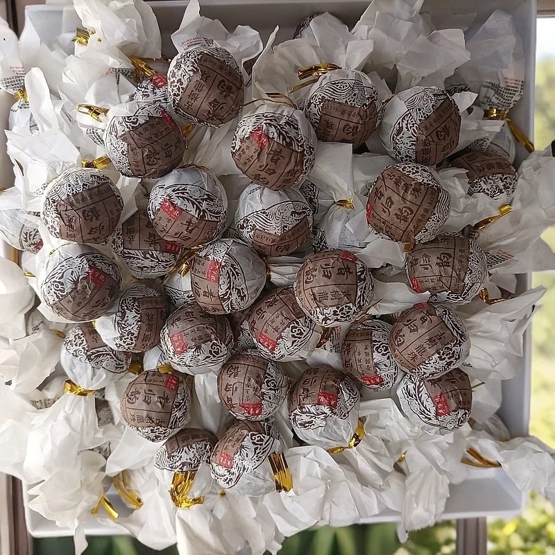 宠粉福利【昔归韵】古树23年昔归古树头春手工龙珠8克(花香蜜韵)