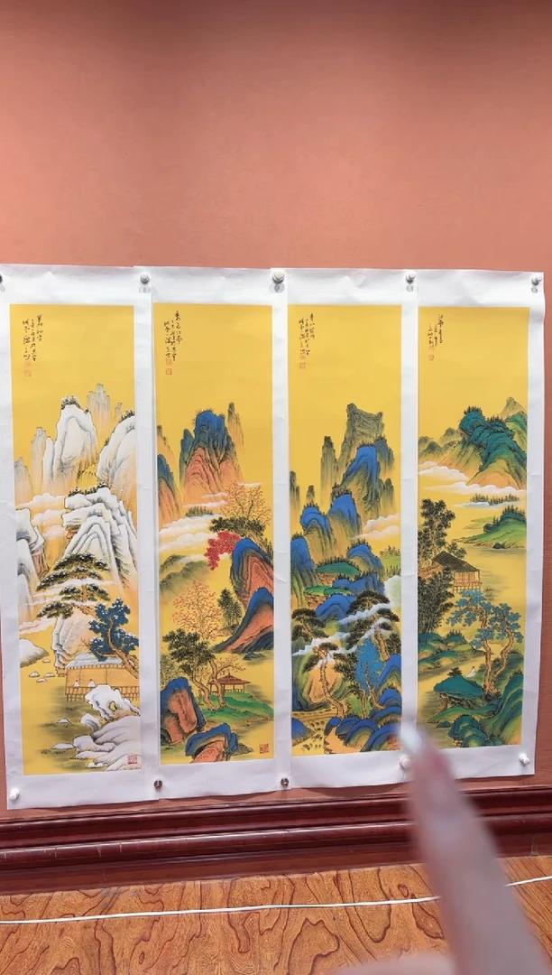 国画师立照老师国画作品