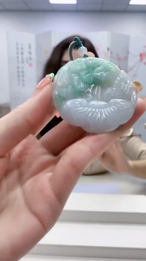 未镶嵌定制翡翠4829ry-毛货挂件90
