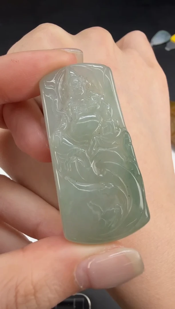 吊坠(不含链)未镶嵌翡翠翡翠饰品-271