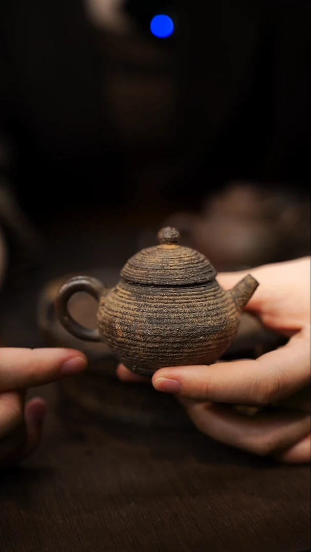 全手工制作  南蛮后手壶