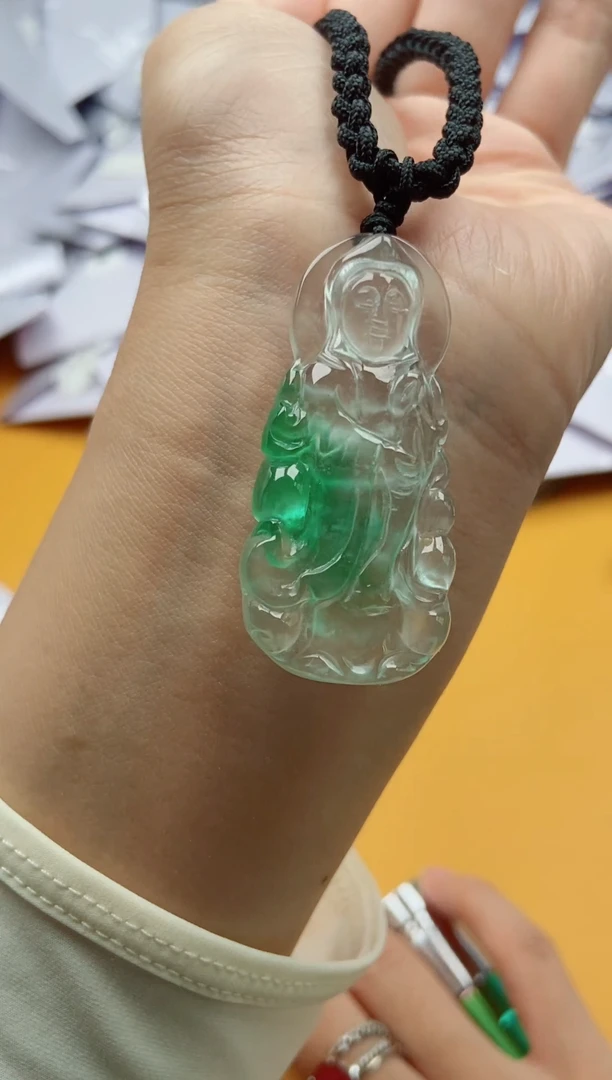 锦玺翡翠吊坠链接30000038