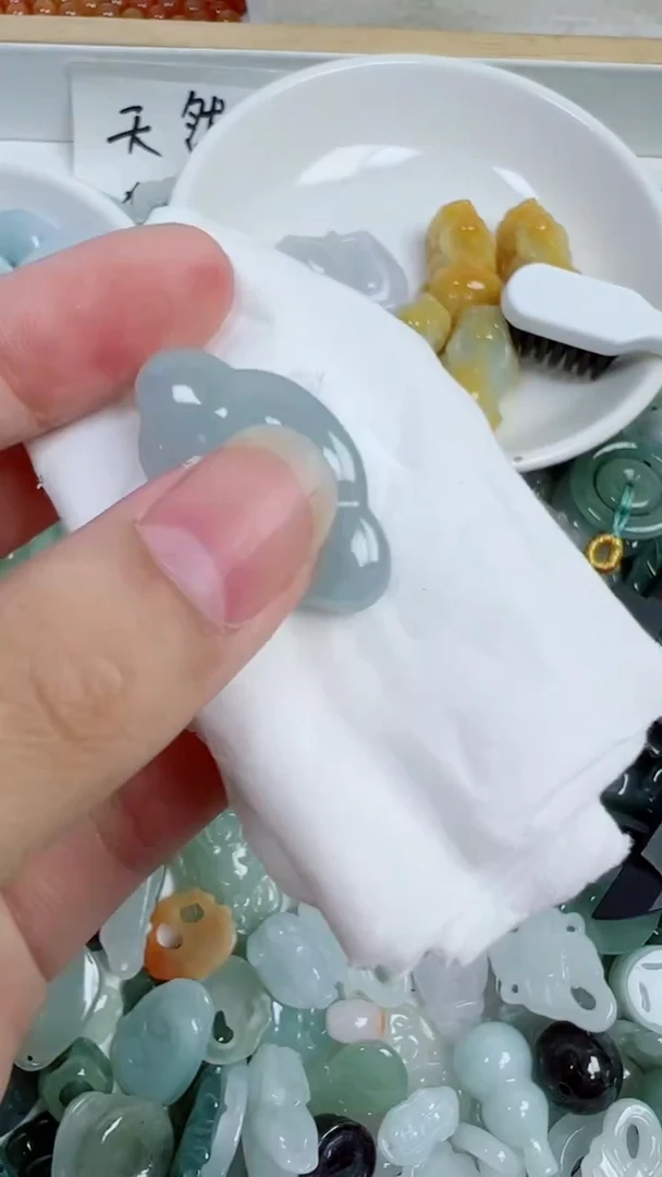散珠翡翠207号链接，A货翡翠