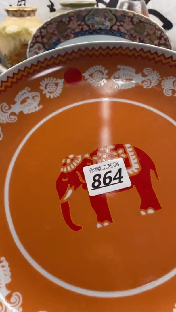 【闪购商品】瓷片864然曦海外工艺品****