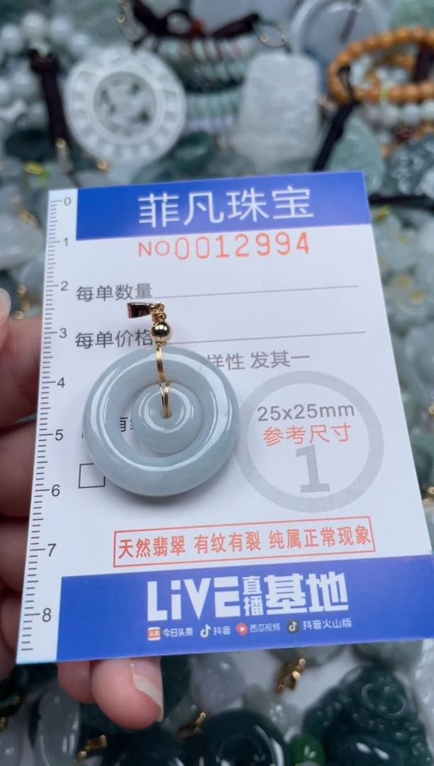 颈饰未镶嵌翡翠12994