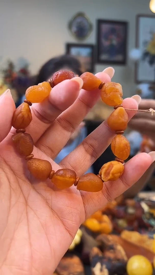 手串琥珀未镶嵌手串