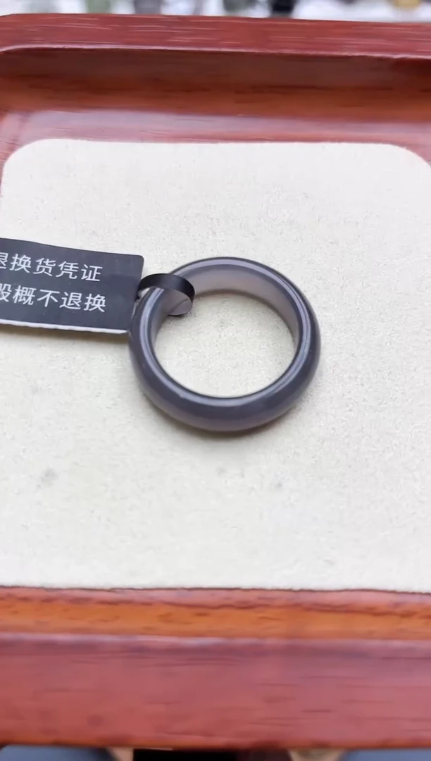 未镶嵌戒圈和田玉燕*17号