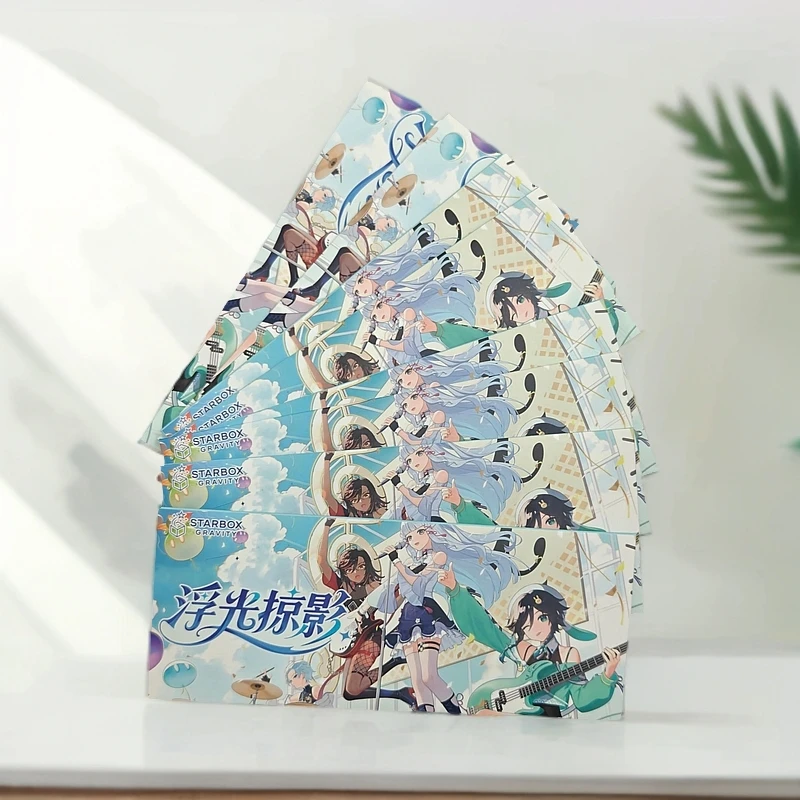 【转转吃吃】撕撕乐第一弹《浮光掠影》二次元拆卡集卡收藏卡纸质盲盒