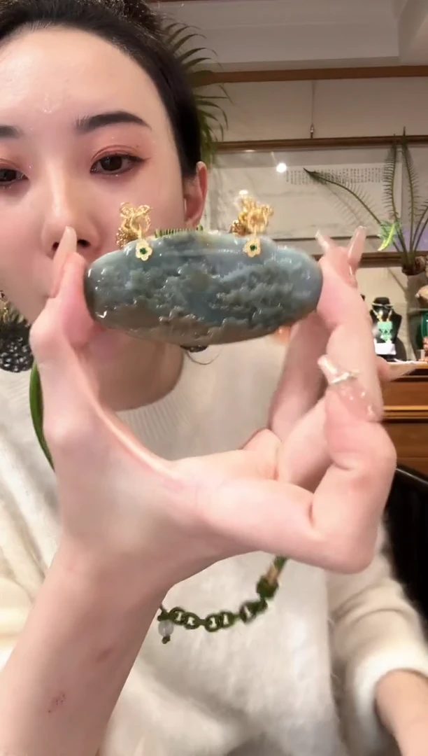 【闪购商品】翡翠颈饰未镶嵌国风