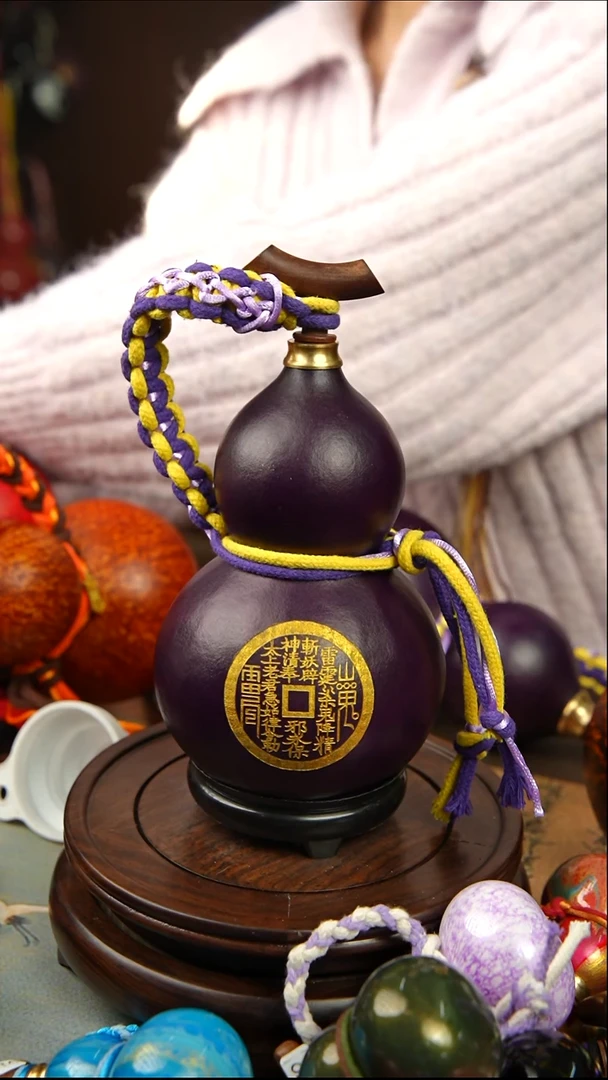 246号500ml左右非遗大漆酒葫芦