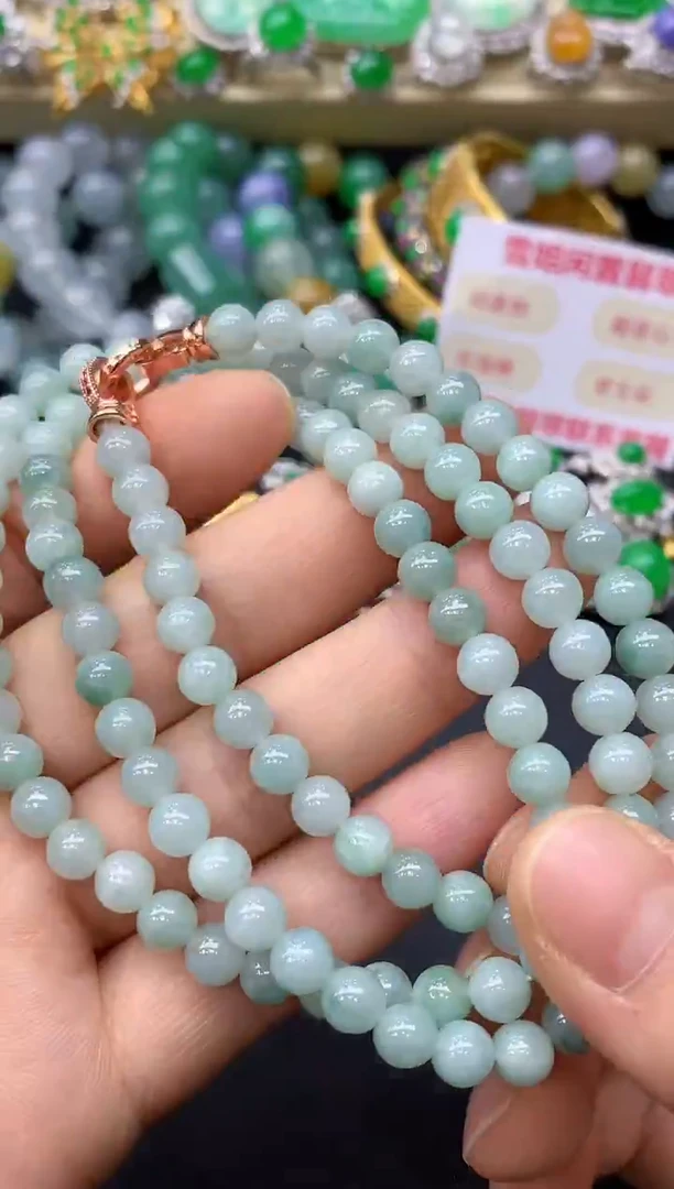 颈饰未镶嵌翡翠18-中国好珍宝