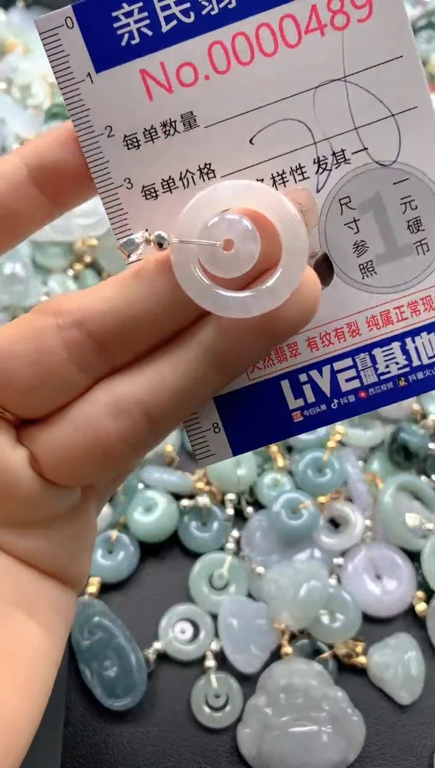 颈饰未镶嵌翡翠489